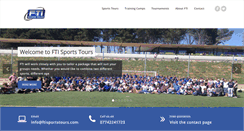 Desktop Screenshot of ftisportstours.com
