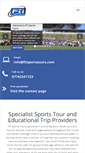 Mobile Screenshot of ftisportstours.com