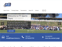 Tablet Screenshot of ftisportstours.com